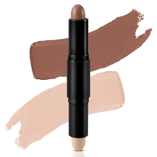 Cream Contour Stick Bronzer Highlighter Face Shaping & Contouring Matte Makeup Long Lasting Waterproof-VivaGrace Women