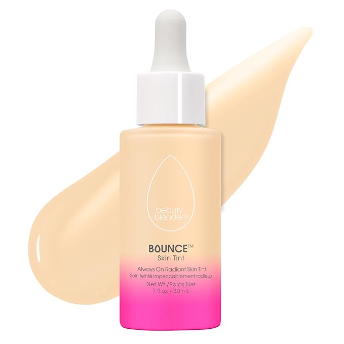 Beautyblender 12-Hour Always on Radiant Skin Tint, Breathable Serum Foundation Stays Put for All Day Long Wear, Infused with Hyaluronic Acid & Niacinamide, Light 1-VivaGrace Women