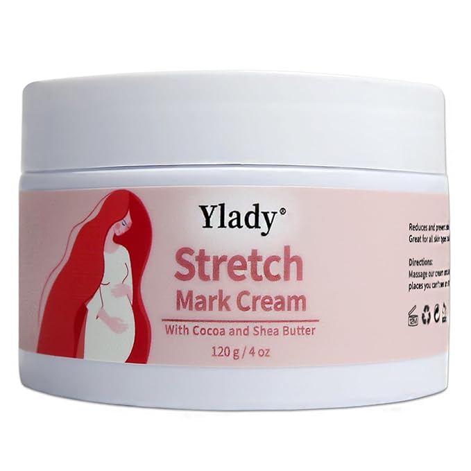 Stretch Mark Cream 120g/4 oz Stretch Marks Lotion Pregnancy Creams, Belly Butter Pregnant Women Stretch Mark Removal Treatment, Maternity Skin Care Moisturizer Scar Wrinkle Prevention-VivaGrace Women