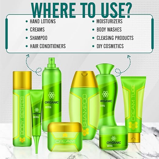 Cetyl Alcohol for Homemade Cosmetics, Lipsticks, Body Butter Bars, Hand Lotions, Hair Conditioners, Shampoo – Thickening Agent, Emulsifier, Viscosity Regulator - 7.06 oz-VivaGrace Women