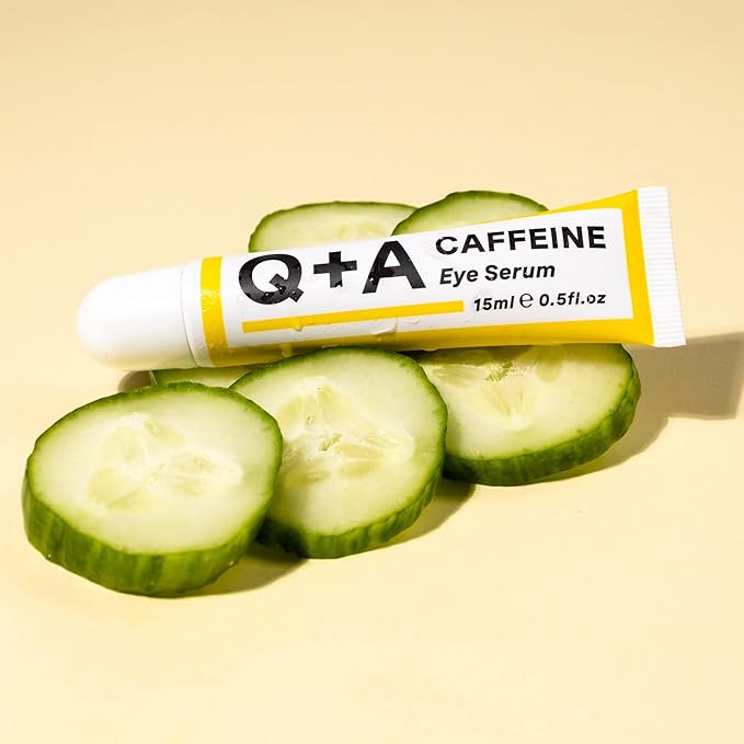Caffeine Eye Serum. An eye serum to boost circulation and de-puff the under eye area. 15ml/0.5fl.oz-VivaGrace Women