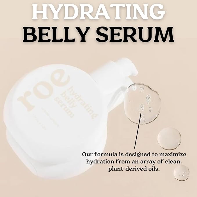 Stretch Mark Belly Serum/Oil for Sensitive Skin with Long and Short-term Hydration, Increases Skin Elasticity and Firmness Reduce Stretch Marks (Belly Serum)-VivaGrace Women
