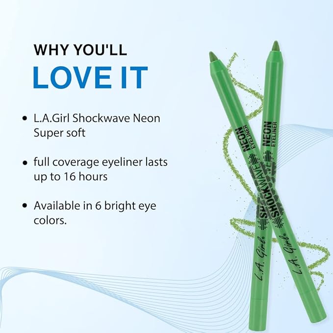 L.A. Girl Shockwave Eyeliner, Gotcha GP738