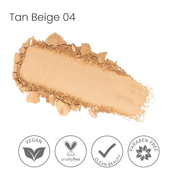True + Luscious Sheer Halo Complexion Powder – Natural Matte Finish Foundation, Sheer to Medium Coverage – Clean, Vegan and Cruelty Free Powder Foundation – 0.32 oz-VivaGrace Women