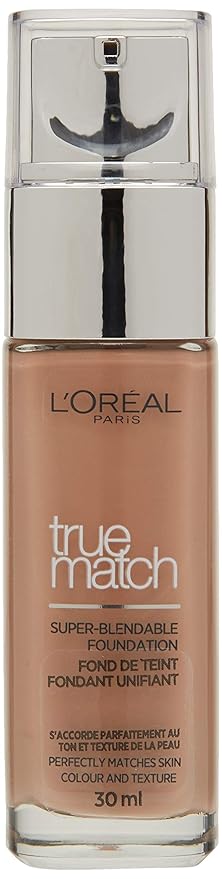 L'Oreal Paris New True Match Foundation 30ml - 5D/5W Golden Sand-VivaGrace Women