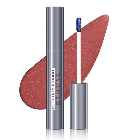 KIMUSE Lip Stain Masque: Peel Off Lip Stain Long Lasting Waterproof 12HR Transfer Proof & Hydrating Tint, Instant Lip Color With Natural Matte Effects, Vegan & Easy To Use-VivaGrace Women