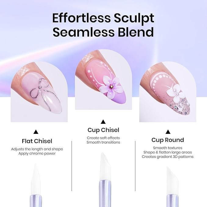 Beetles 5PCS Nail Art Dotting Tools Nail Art Sculpture Pen, Dual-Head Resin Nail Art Tools, Carving Drawing Tool, Silicone Brushes Set Pottery Clay Sculpting Tools Modeling Painting Tool DIY Art-VivaGrace Women