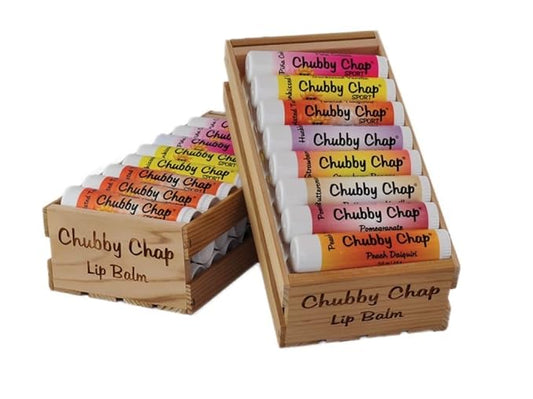 Chubby Chapstick - Large Jumbo Chapstick Natural Chapstick - .5 Ounce Lip Balm (Caramel)-VivaGrace Women