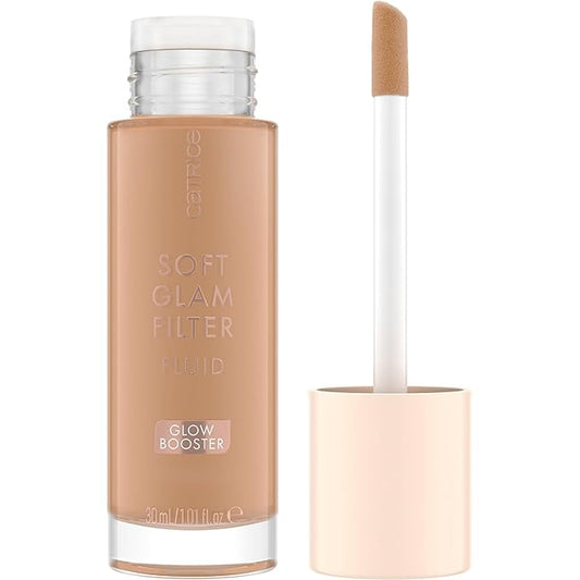 Catrice | Soft Glam Filter Fluid | Luminous Make Up Base & Highlighter for Radiant Complexion | With Vitamin E & Squalene | Vegan & Cruelty Free (30 | Medium)-VivaGrace Women