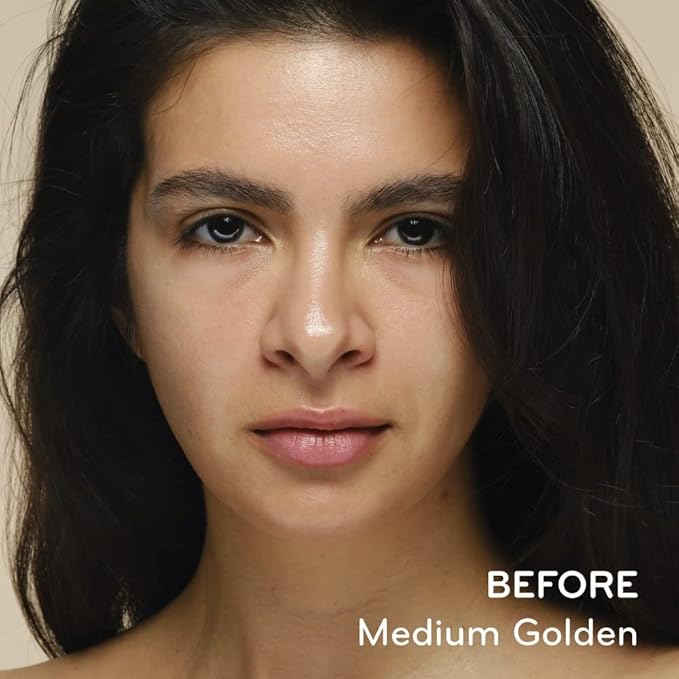 pūrlisse Ageless Glow Serum BB Cream SPF 40 : Clean & Cruelty-Free, Full & Flawless Coverage, Hydrates with Collagen | Medium Golden 1.4oz-VivaGrace Women