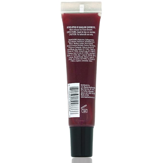 C.O. Bigelow Plum Mint Mentha Lip Tint Trio, Moisturizing Lip Balms for Dry Lips, Light Purple Tinted Lip Gloss, Bulk Lip Balm 3 Pack, 0.5 oz Each-VivaGrace Women