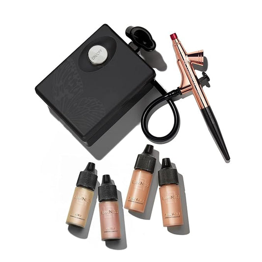 Luminess Air Everyday Airbrush System with Makeup Starter Kit, Tan, Fair-VivaGrace Women