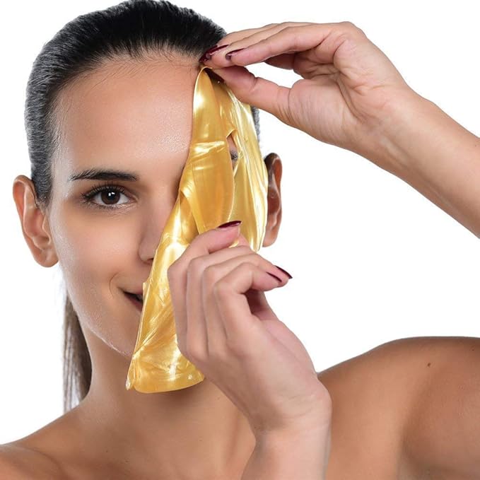 Luxurious 24k Gold Bio-collagen Facial Mask (5pcs)-VivaGrace Women