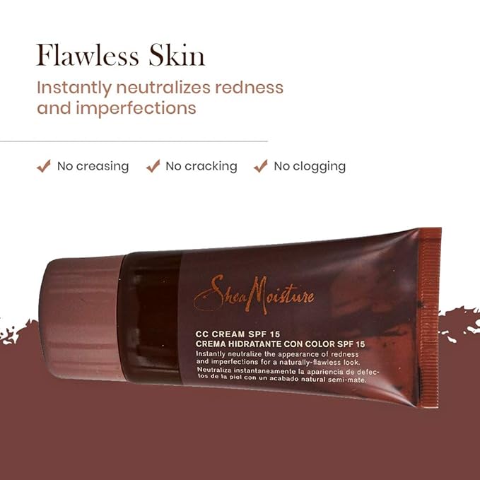 Shea Moisture CC Cream SPF 15 - Deep-VivaGrace Women