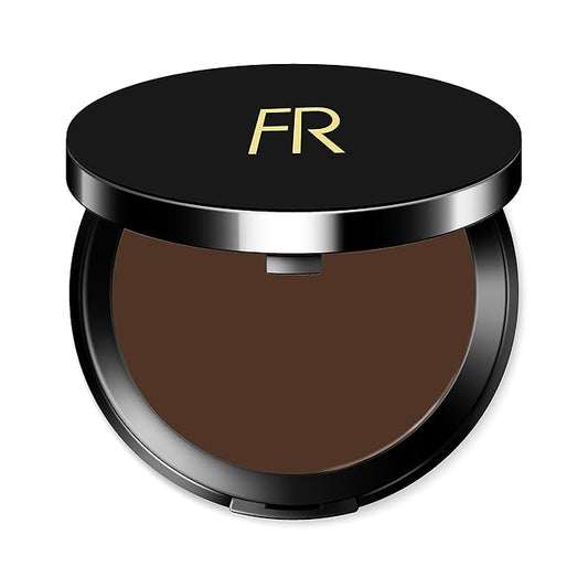 Cream To Powder Foundation by Flori Roberts, Full Coverage for Women of Color or Deeper Skin Tones, Long Lasting Makeup, Matte Finish, Covers Uneven Complexion and Hides Imperfections, 0.30 oz-VivaGrace Women
