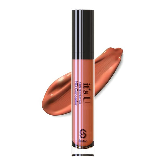 SISTAR It's U Skin Perfecting Conceal HD Contour Color Corrector Full Coverage Smooth and Flawless (Deep Orange)-VivaGrace Women