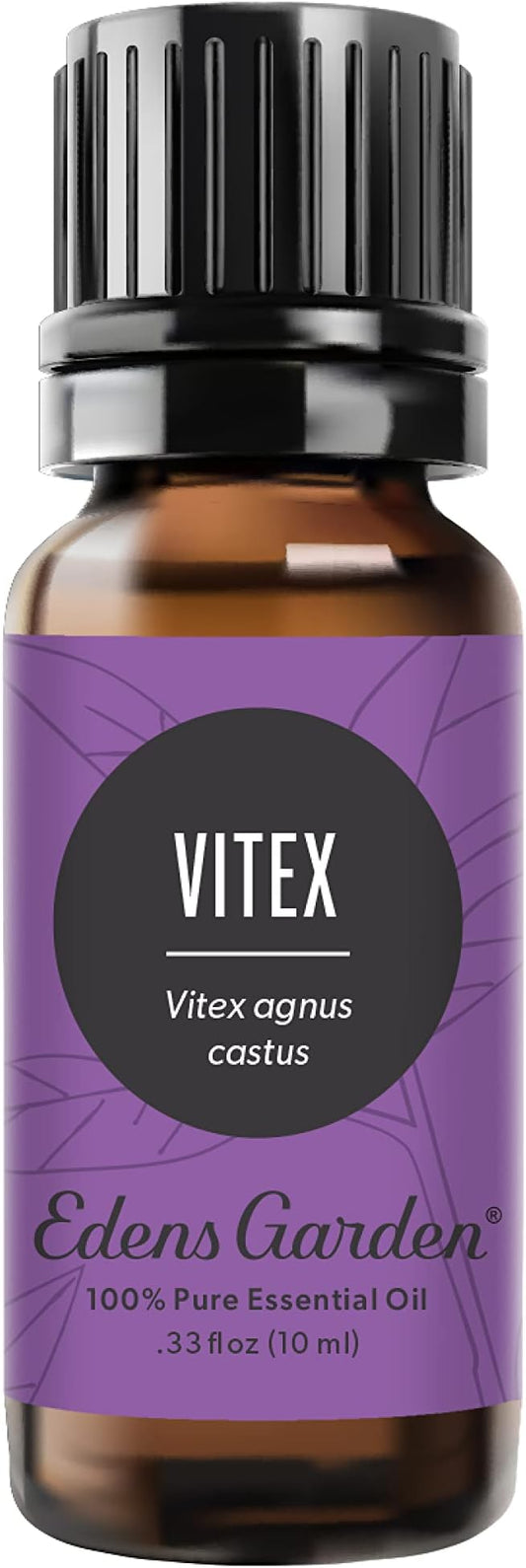 Edens Garden Vitex Essential Oil- 100% Pure Premium Grade, Undiluted, Natural, Therapeutic, Aromatherapy, The Best for Diffuser, Skin, Face, Humidifiers 10 ml (.33 fl oz)-VivaGrace Women
