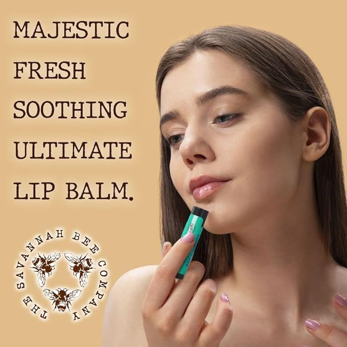 Savannah Bee Company Lip Balm - Lip Moisturizer for Chapped Lips - Hydrating Lip Balm with Pure Honey-VivaGrace Women