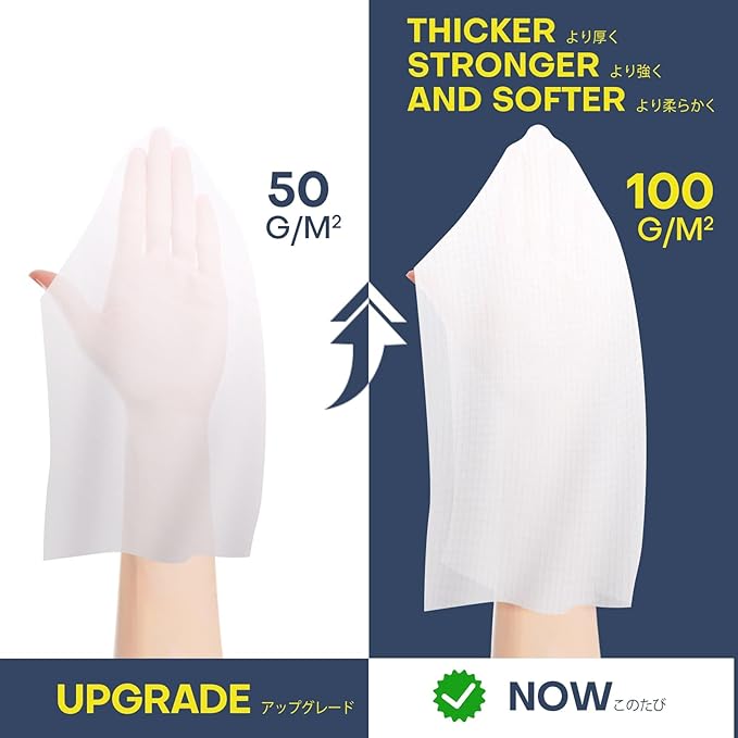 Disposable Towel, Thicken Compressed Towel Large, Soft Facial Washcloth Reusable Portable Cotton Tissue for Travel,Camping,Hiking,Hotel,Beauty Salon,Outdoor Activities(Dark Blue 50PCS)