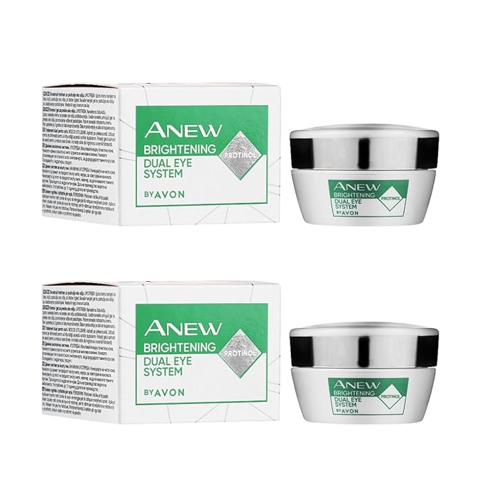 AVON Anew Brightening Dual Eye System 20 ml / 0.66 fl oz (2 pack)-VivaGrace Women