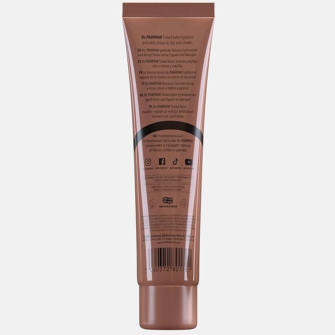 Rich Mocha Balm, Multi-Purpose Natural No Fragrance, for Hydrating Lips, Skin, Hair, Cuticles, Nails & Beauty Finishing (25 ml)-VivaGrace Women