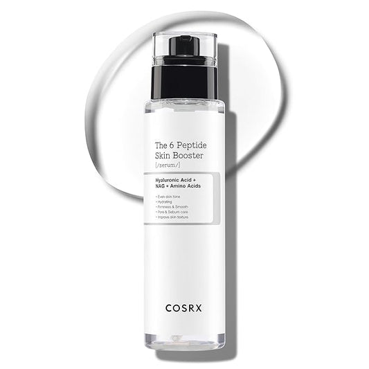 COSRX 6X Peptide Collagen Booster Toner Serum 150mL/5.07 Fl.Oz, Skin Renewal Boosting Facial Essence, Niacinamide & Hyaluronic Acid for All Skin Types, Korean Skincare, Paraben Free-VivaGrace Women