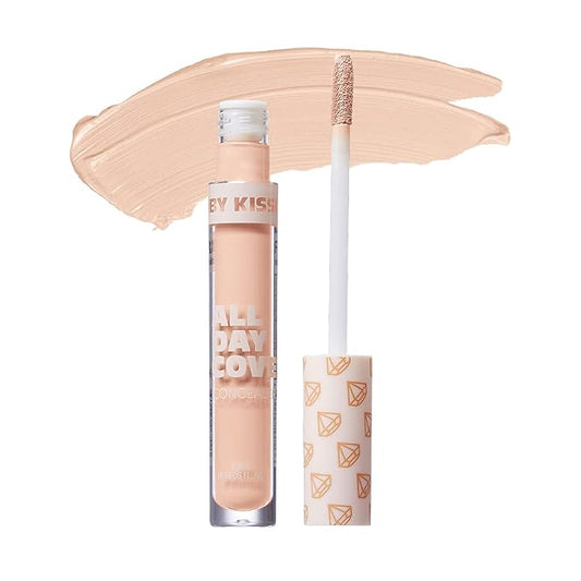 Ruby Kisses All Day Concealer Lightweight Full Coverage Multi-Use Concealer 0.13 Fl Oz (Natural Ivory)-VivaGrace Women