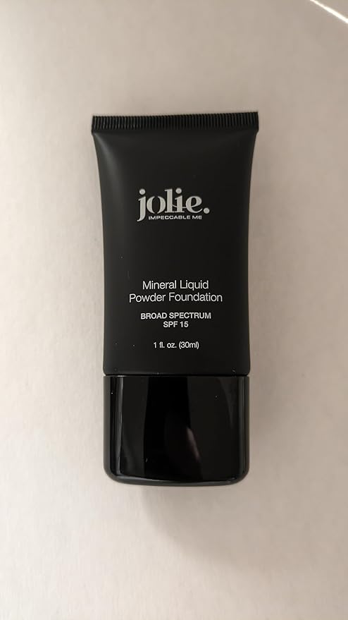 Jolie Mineral Liquid Powder Foundation SPF 15 1 Fl. Oz. Hypoallergenic - For All Skin Types (Cream Beige)-VivaGrace Women