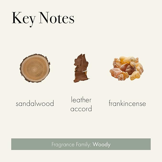 LAFCO New York Signature Reed Diffuser, Feu de Bois - 15 oz - Up to 9 Months Fragrance Life - Reusable, Hand Blown Glass Vessel - Natural Wood Reeds - Made in The USA-VivaGrace Women