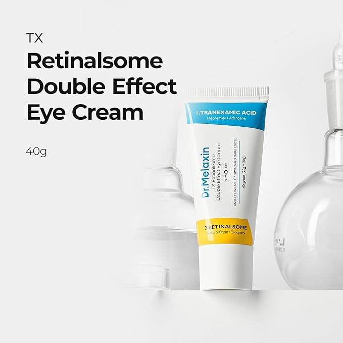 TX Retinalsome Eye Cream with Adenosine Niacinamide for Fine Lines, Wrinkles & Dark Spots | Daily Anti-Aging Under Eye Care | 40g - Korean Skincare-VivaGrace Women