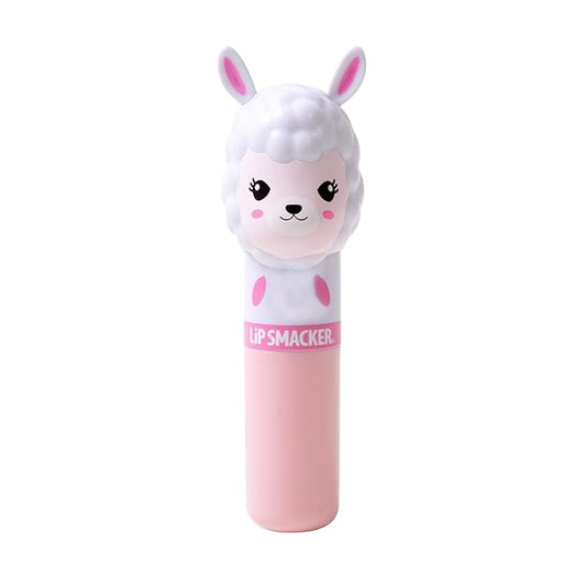 Lip Smacker Lippy Pals Llama, Flavored Moisturizing & Smoothing Soft Shine Lip Balm, Hydrating & Protecting Fun Tasty Flavors, Cruelty-Free & Vegan - Straw-ma-Llama berry-VivaGrace Women