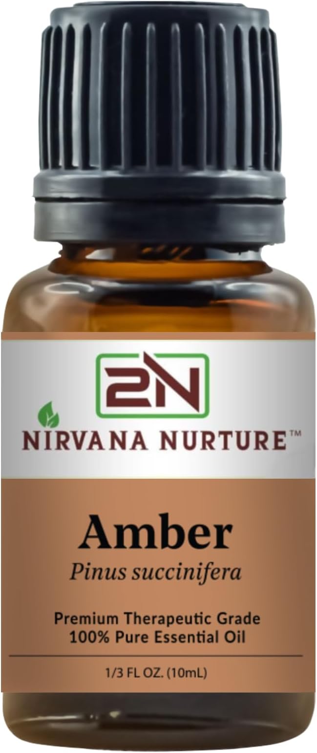 Amber Essential Oil 100% Pure Premium Therapeutic Grade, Undiluted-VivaGrace Women