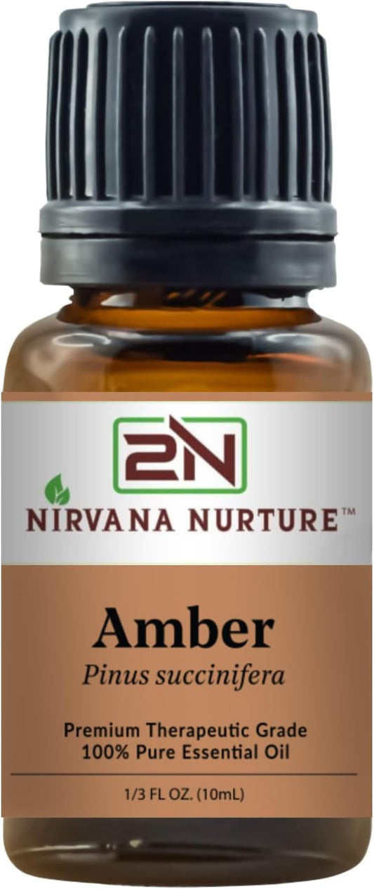 Amber Essential Oil 100% Pure Premium Therapeutic Grade, Undiluted-VivaGrace Women