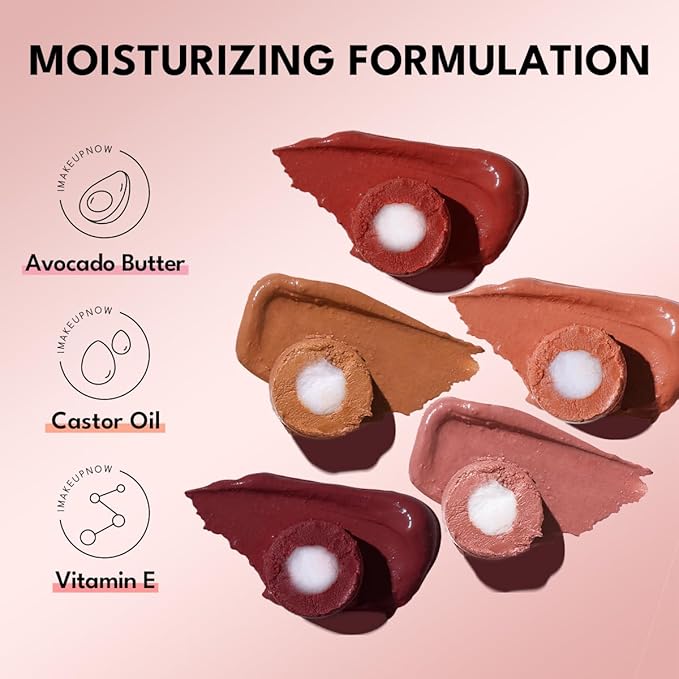 tinted lip balm, Conditioning & Nourishing Lip Balm, Matching concealer to cover lip lines and enhance color development- DUSTY ROSE-VivaGrace Women