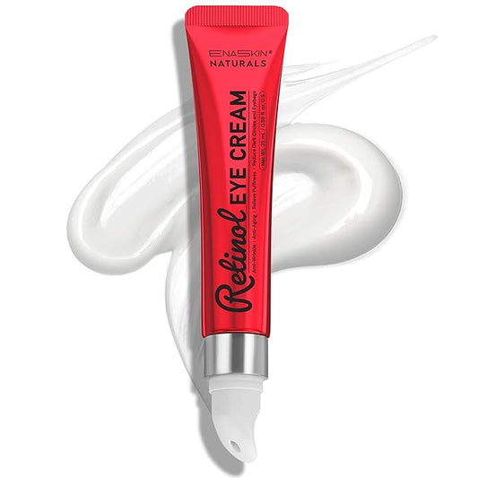 Retinol Under Eye Cream for Dark Circles & Puffiness, Daily Wrinkle Cream, Anti Aging Line Smoothing Skin Care Treatment for Women and Men, 1.7 fl. oz-VivaGrace Women