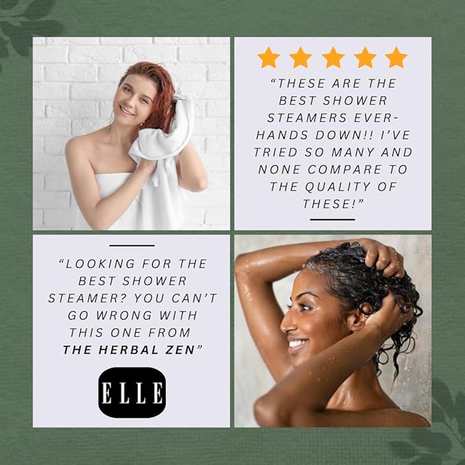 Shower Steamers Aromatherapy Variety Pack - Shower Bombs Made in The USA - Aromatherapy Bath Gifts for Women - Back to School Gift - Shower Tablets Mothers Day Gift-VivaGrace Women