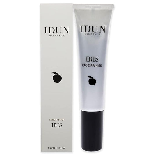Liquid Face Primer, Iris - Creates Even Base, Helps Make-up Stay On - Silky Finish - 100% Vegan, Activated Charcoal, Safe for Sensitive Skin - Grey, 0.87 oz-VivaGrace Women
