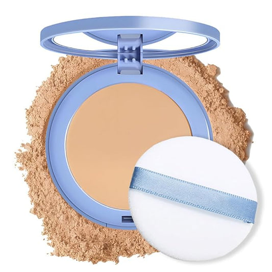 Pressed Matte Face Powder Makeup & Setting Powder for Poreless Wrinkle Blurring Contour Concealer Finishing,Lightweight,High Coverage,Shine Control, N.W 10g (03#)-VivaGrace Women