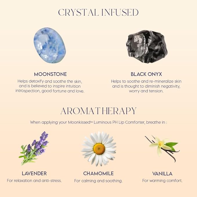 ieró Beauty Moonkissed Luminous PH Tinted Lip Balm w/Shea Butter & Vitamin E, Lip Care Moisturizer, Lip Plumper for Soft & Supple Lips, Paraben Free, Vegan, Sheer Berry w/Blue-Violet Shimmer-VivaGrace Women