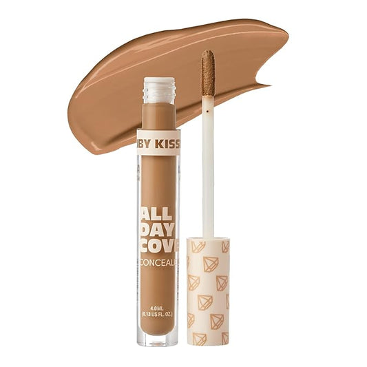 Ruby Kisses All Day Concealer Lightweight Full Coverage Multi-Use Concealer 0.13 Fl Oz (Cappuccino)-VivaGrace Women