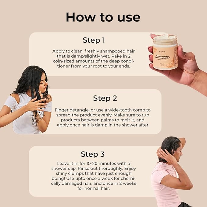 Moisture Melt Deep Conditioning| Hair Mask for Dry, Damaged, and Chemically Treated Hair| 8 Magical Oils, Shea Butter, Vitamins| Pro-Keratin Bond Repair |Weekly Revitalization, (10.5oz)-VivaGrace Women