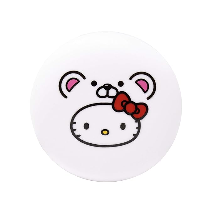 The Crème Shop x Sanrio Hello Kitty Macaron Lip Balm Korean Cute Scented Pocket Portable Soothing Cruelty-Free (Hello Kitty White Chocolate)-VivaGrace Women