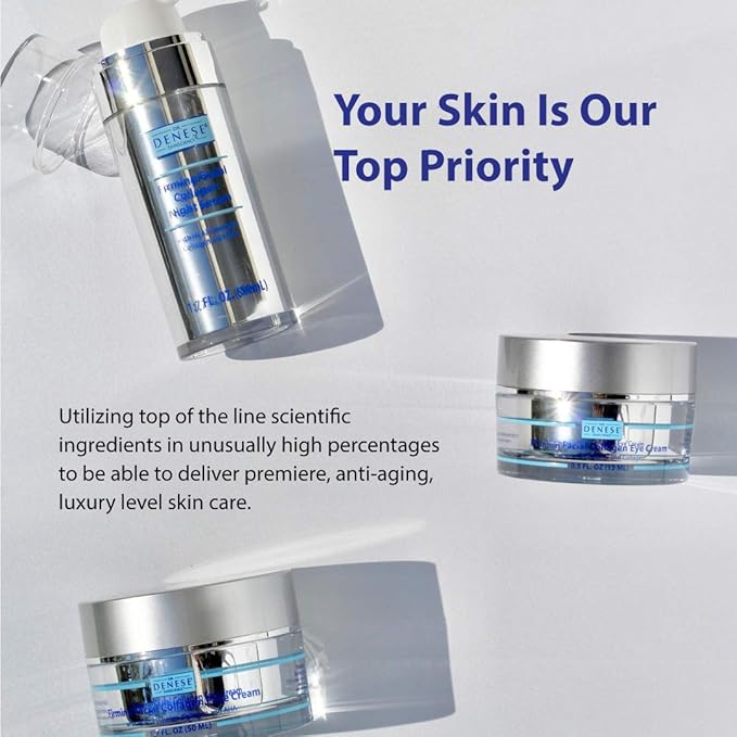 Dr. Denese SkinScience HydroShield Eye Emulsion Increased Hydration with Botanical Stem Cells, Sodium PCA, Watermelon Extract, Ceramides & Amino Acids - Improve the Look of Lines & Wrinkles - 1oz-VivaGrace Women