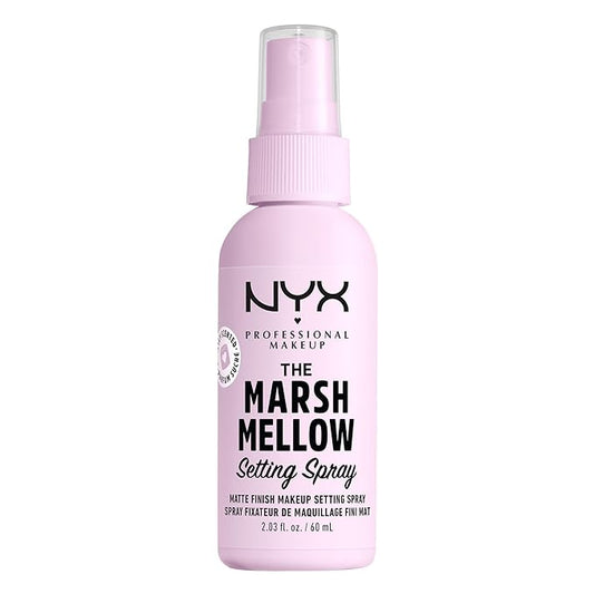NYX PROFESSIONAL MAKEUP Marshmellow Setting Spray, Matte Setting Spray for 16HR Make Up Wear-VivaGrace Women