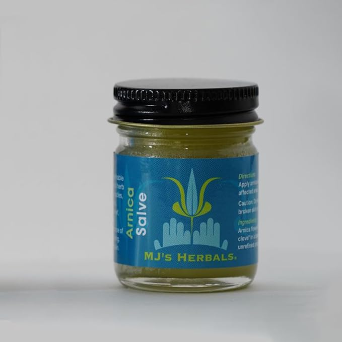 MJ's Herbals Arnica Salve | Maximum Strength, | Fantastic Massage & After Yoga Balm | No Parabens, No Synthetics (4 oz)-VivaGrace Women