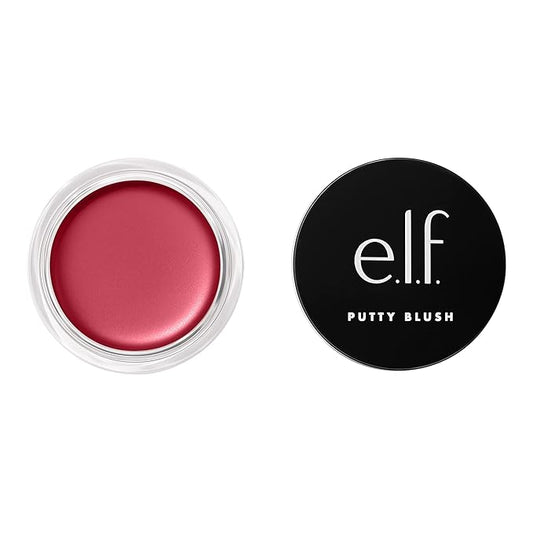 e.l.f. Putty Blush, Creamy & High-Pigment Formula For A Natural Glow, Delivers A Semi-Matte & Powder Finish, Vegan & Cruelty-Free, Caribbean-VivaGrace Women
