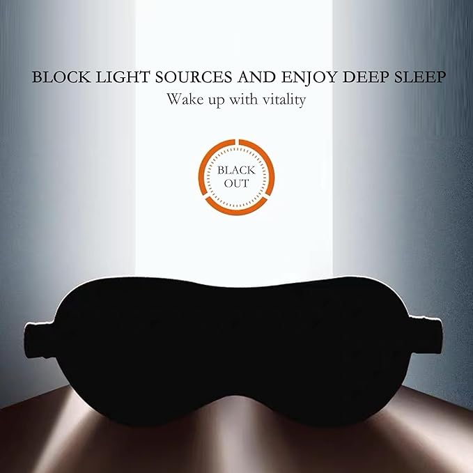 Silk Eye mask for Sleeping Light Blocking for Bedroom, Plane Travel Satin Sleep mask Women Mens,Blackout to Help You deep Sleep (Green)-VivaGrace Women