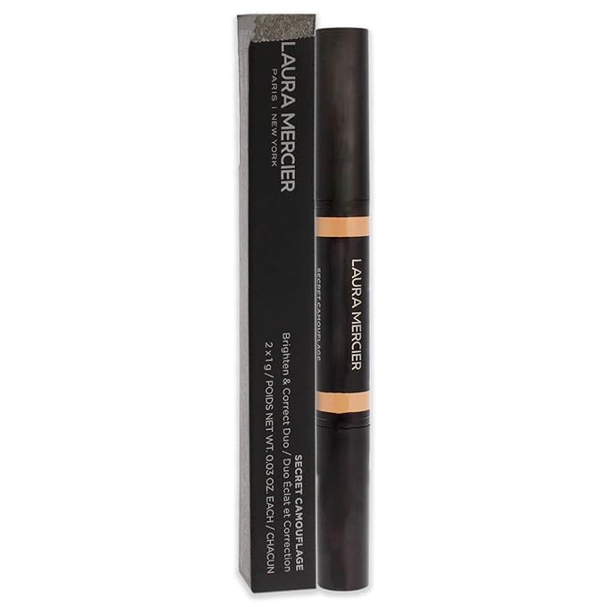 Laura Mercier Secret Camouflage Concealer Duo Stick - 2W Light with Warm Undertones Women 2 x 0.3 oz-VivaGrace Women
