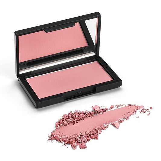 Makeup Powder Blusher - "Cotton Candy" - 4g / 0.141oz - Pigmented, Buildable, Lightweight Powder Blush for a Radiant, Healthy, Natural Glow. Versatile Shade - Dusty Pink - Matte-VivaGrace Women