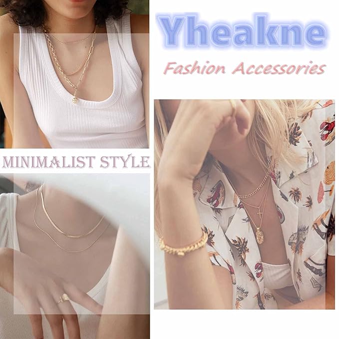 Boho Crystal Y Drop Necklace Choker Gold Long Y Necklace Chain Minimalist Cz Lariat Necklace Classic Simple Y Lariat Necklace Jewelry for Women and Girls Gifts-VivaGrace Women